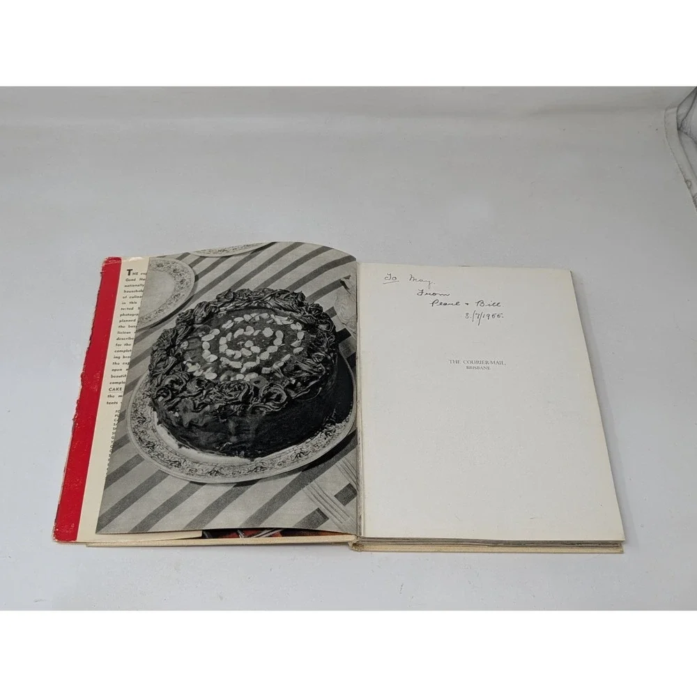 Vintage Good Housekeeping Cake Dessert Cookbook Making Australian Book 1950s 50s